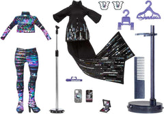 Rainbow High Shadow High - Reina Glitch Crowne - Purple Fashion Doll