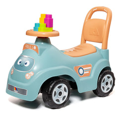 Molto Blue Ride on with Blocks