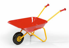Rolly Toys Child's Metal Wheelbarrow - Red