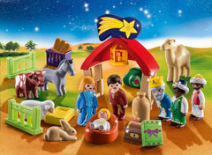 Playmobil 1.2.3 Christmas Manger Advent Calendar 70259