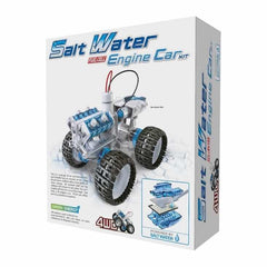 Construct and Create Salt Water Engine Car