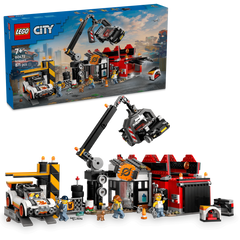 LEGO City Scrapyard with Cars, Building Toy Set 60472