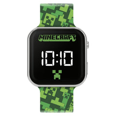 Minecraft Printed LED Watch
