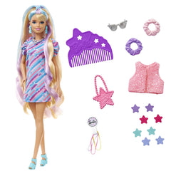Barbie Totally Hair Star Themed Fashion Doll