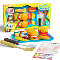 Spongebob Krabby Patty Kids Kitchen Playset