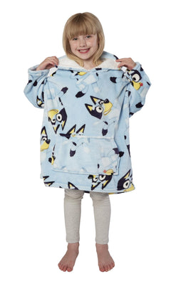 Bluey Hooded Fleece Blanket