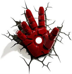 Marvel Iron Man Hand 3D Wall Light