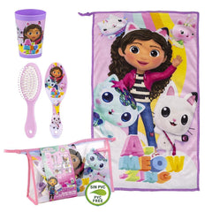 Gabby's Dollhouse Toiletry Bag and Accessories