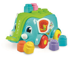 Soft Clemmy Baby Elephant Wagon