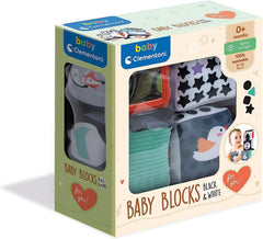 Baby Clementoni Blocks - Black & White