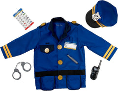 Melissa & Doug Police Officer Dress-up Costume Set