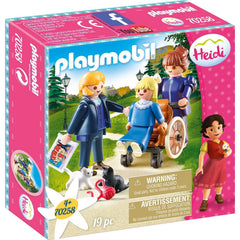 Playmobil 70258 Clara with Father and Miss Rottenmeier Wheelchair