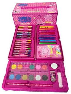 Peppa Pig 52 Piece Colouring Case