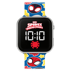 Spidey Amazing Friends Printed Strap LED Watch