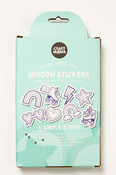 Craft Mania Blue Paint Your Own Window Art Set
