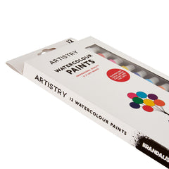 Artistry - 12pk Waterclr Paints 12ml