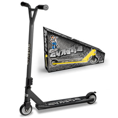 Ozbozz Chaotic Scooter Black and Silver