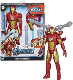 Marvel Avengers Iron Man Titan Hero Blast Gear with Launcher