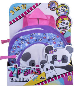 Zipstas Families Cuddly Panda 3in1 Reversible Backpack